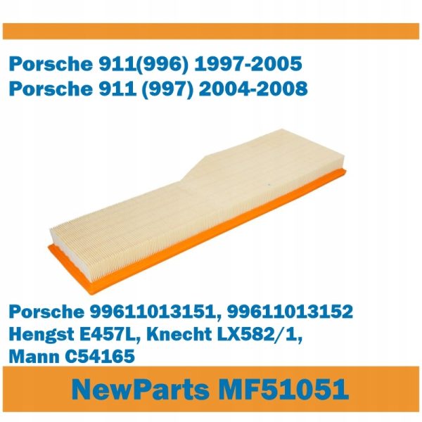 NewParts Filters MF51051 - Filtr powietrza