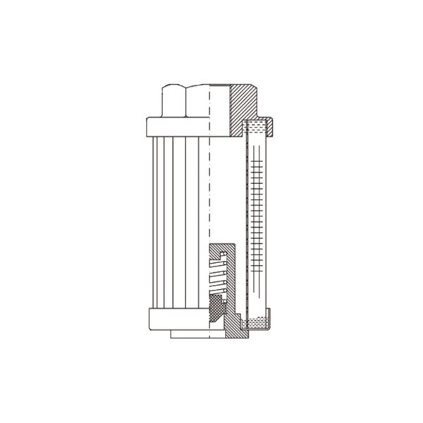 WIX Filters F40C150B3  - Filtr hydrauliczny H=176 2" NPT