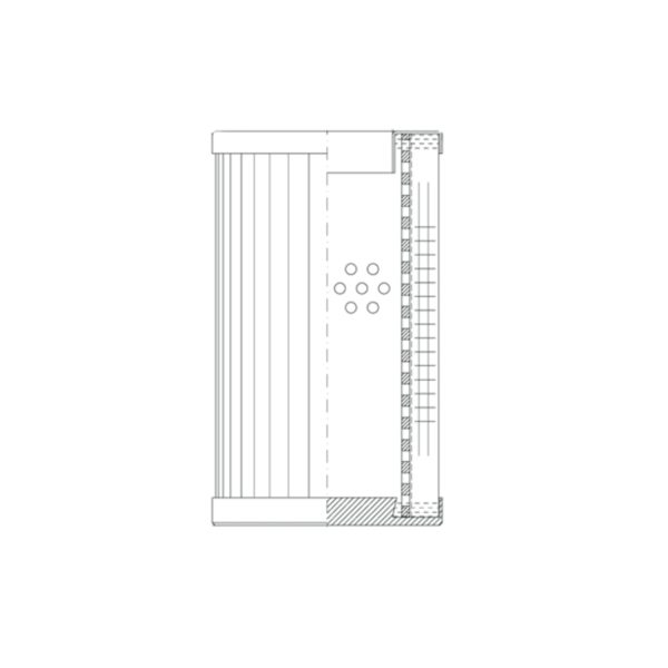 WIX Filters D61B10FB - Filtr hydrauliczny