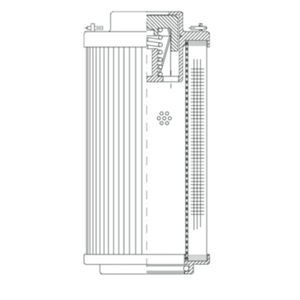 WIX R50D20AV Filtr hydrauliczny zamiennik SH74680 HY13583 P959090 HF35548